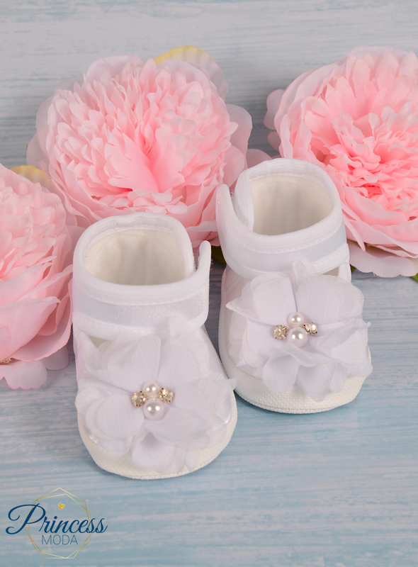 Wunderschöne Ballerinas mit Perlen von Princess Moda