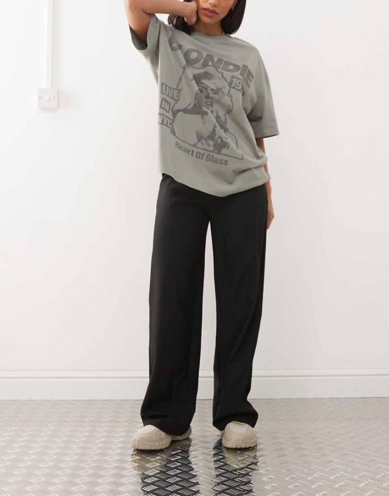 Princess Polly - Elegante Hose in Schwarz mit weitem Beinschnitt von Princess Polly