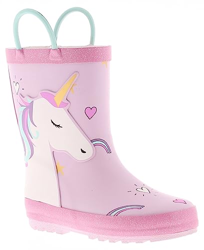 Princess Stardust Orla Mädchen Gummistiefel, rose, 23 EU von Princess Stardust