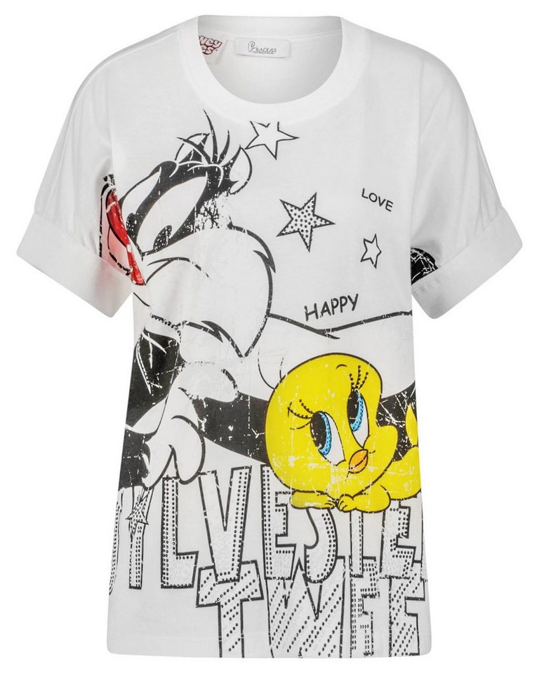 Princess goes Hollywood T-Shirt Damen T-Shirt SYLVESTER & TWEETY (1-tlg) von Princess goes Hollywood