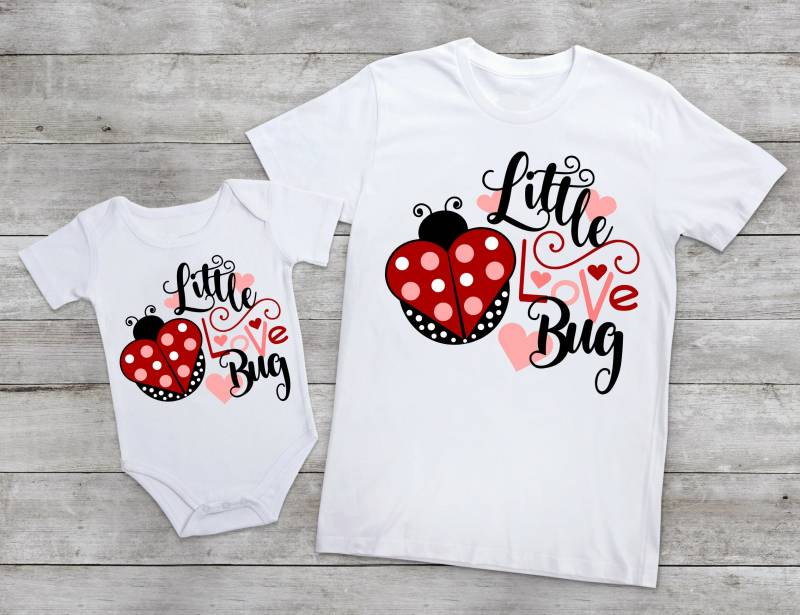 Little Love Bug Valentinstag Outfit Mädchen Ersten von PrincessKeepsakes