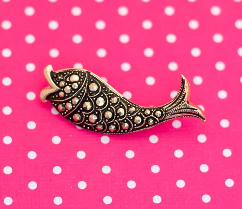 Vintage Celestial Fish Brosche - Made in Germany P13 von PrincessVintageUS
