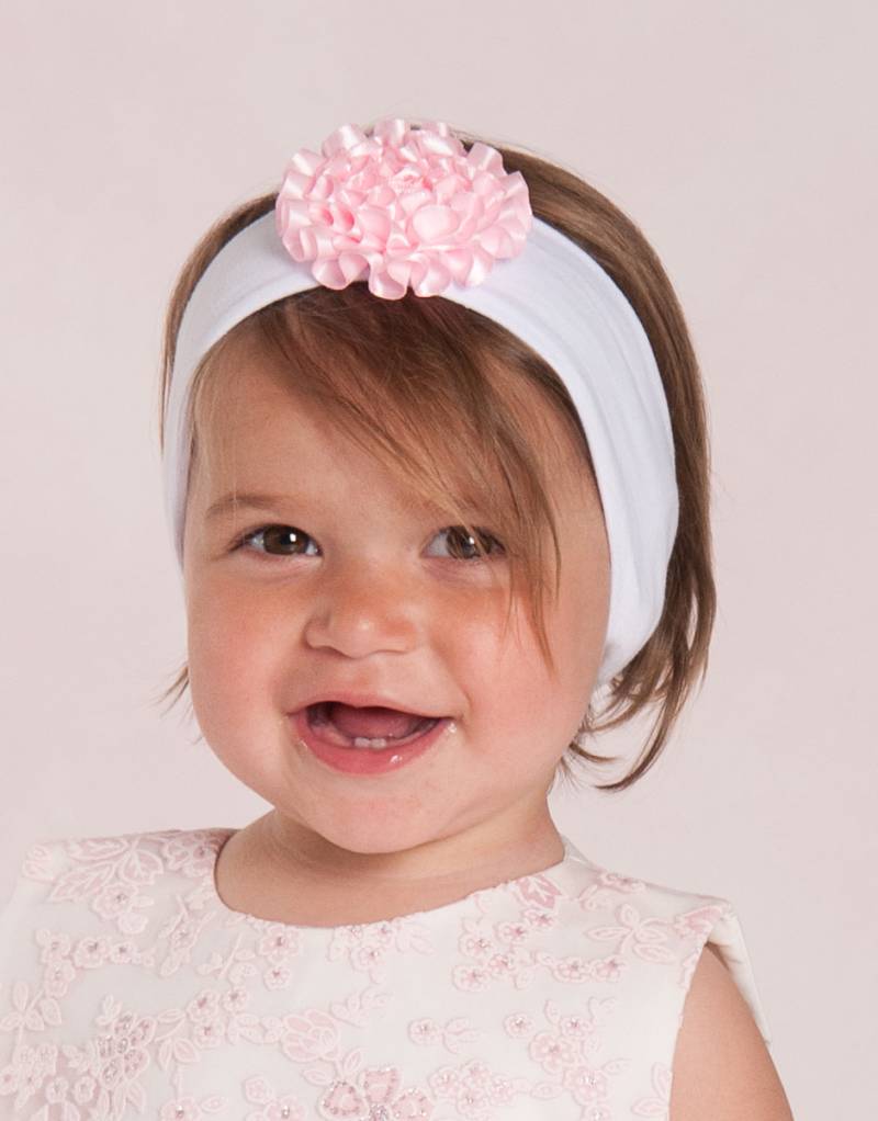 Zauberhaftes Stirnband in Weiß von Princessmoda