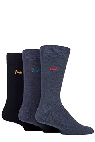 Pringle Herren Halb gepolstert Socken Packung 3 Blaus 40-46 von Pringle of Scotland