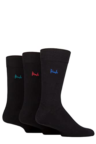 Pringle Herren Halb gepolstert Socken Packung 3 Schwarz 40-46 von Pringle of Scotland