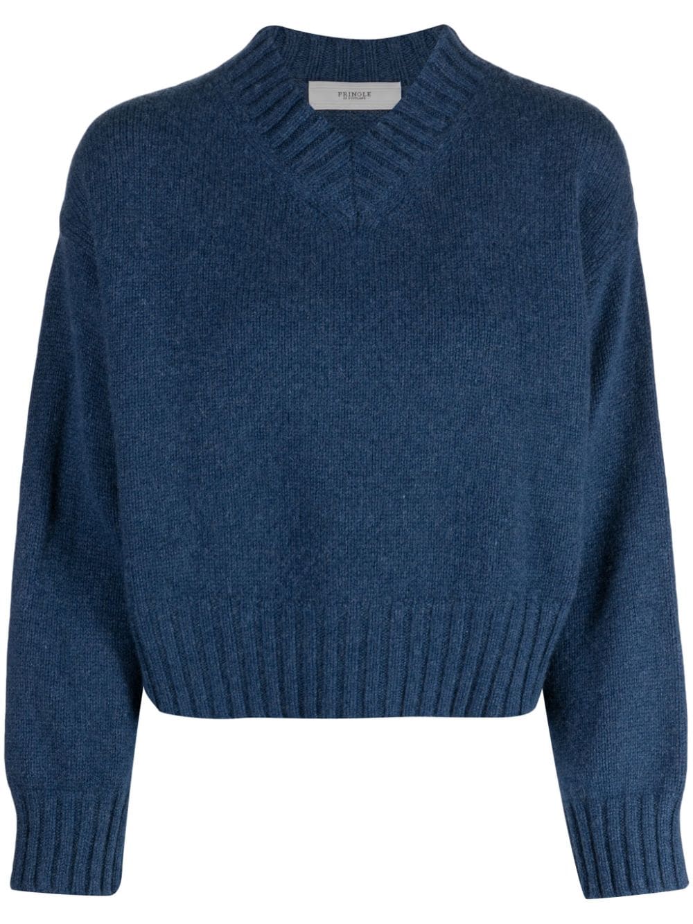 Pringle of Scotland Kaschmirpullover mit V-Ausschnitt - Blau von Pringle of Scotland