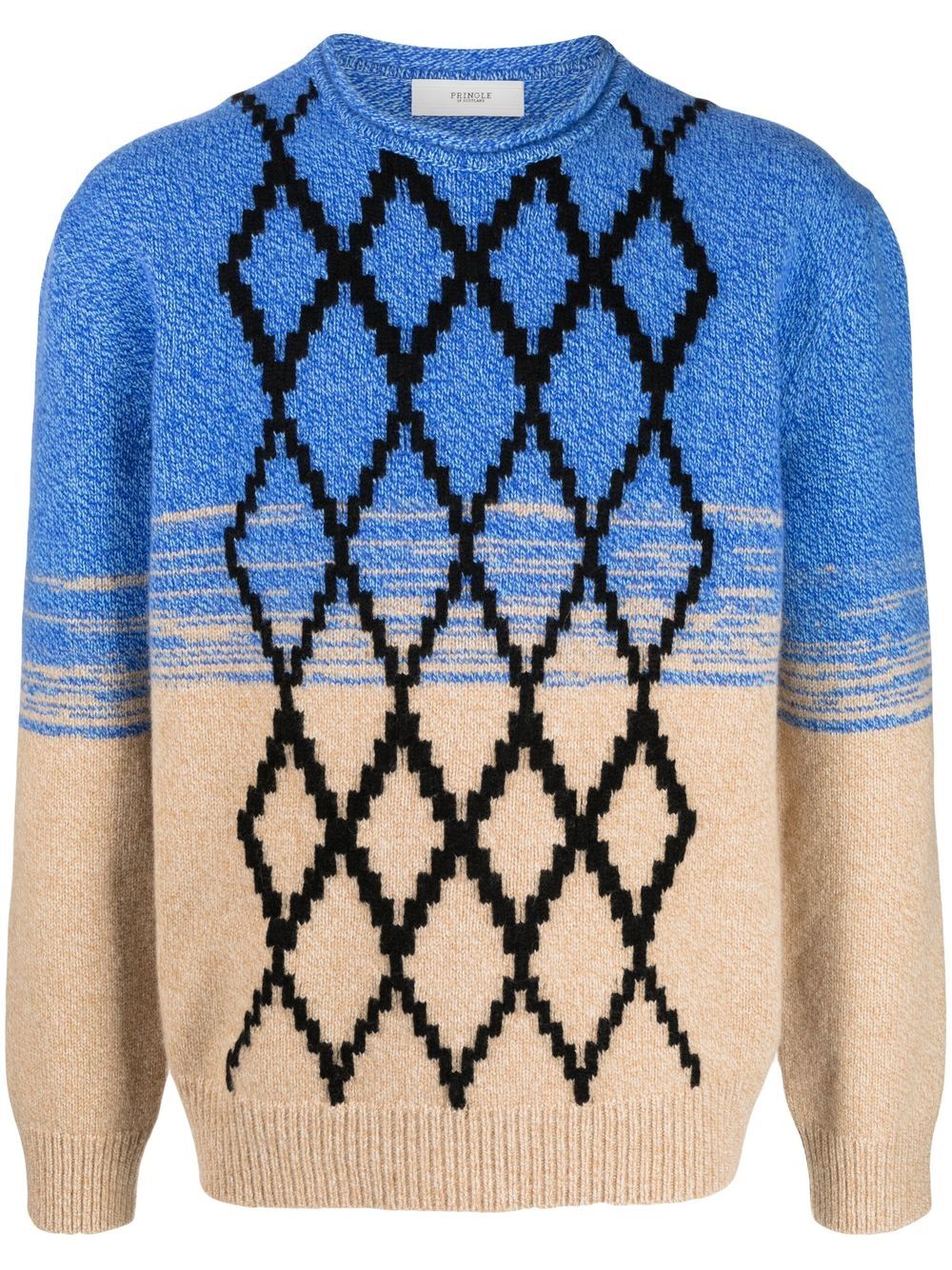 Pringle of Scotland Pullover mit Argyle-Muster - Blau von Pringle of Scotland