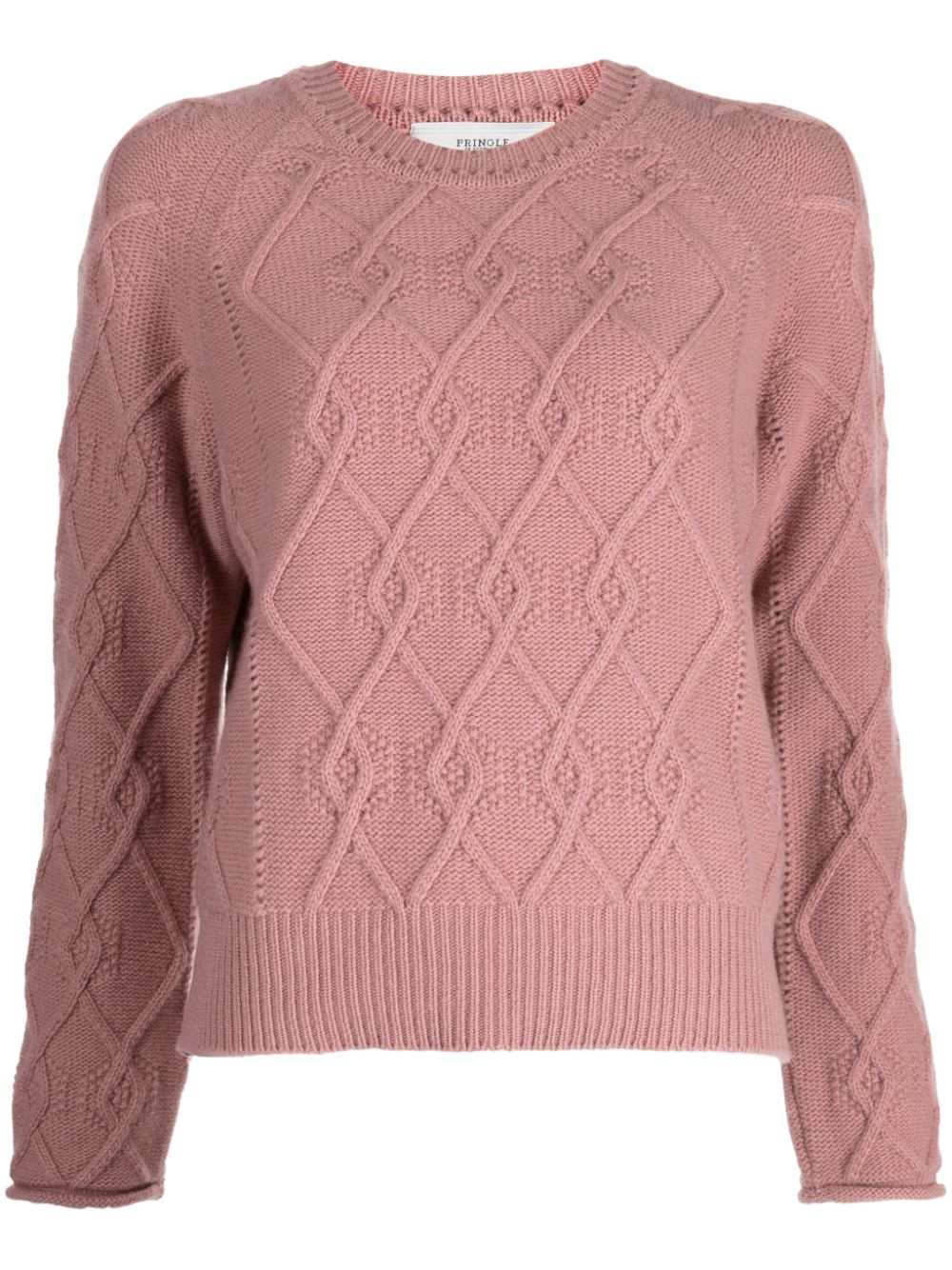 Pringle of Scotland Klassischer Pullover - Rosa von Pringle of Scotland