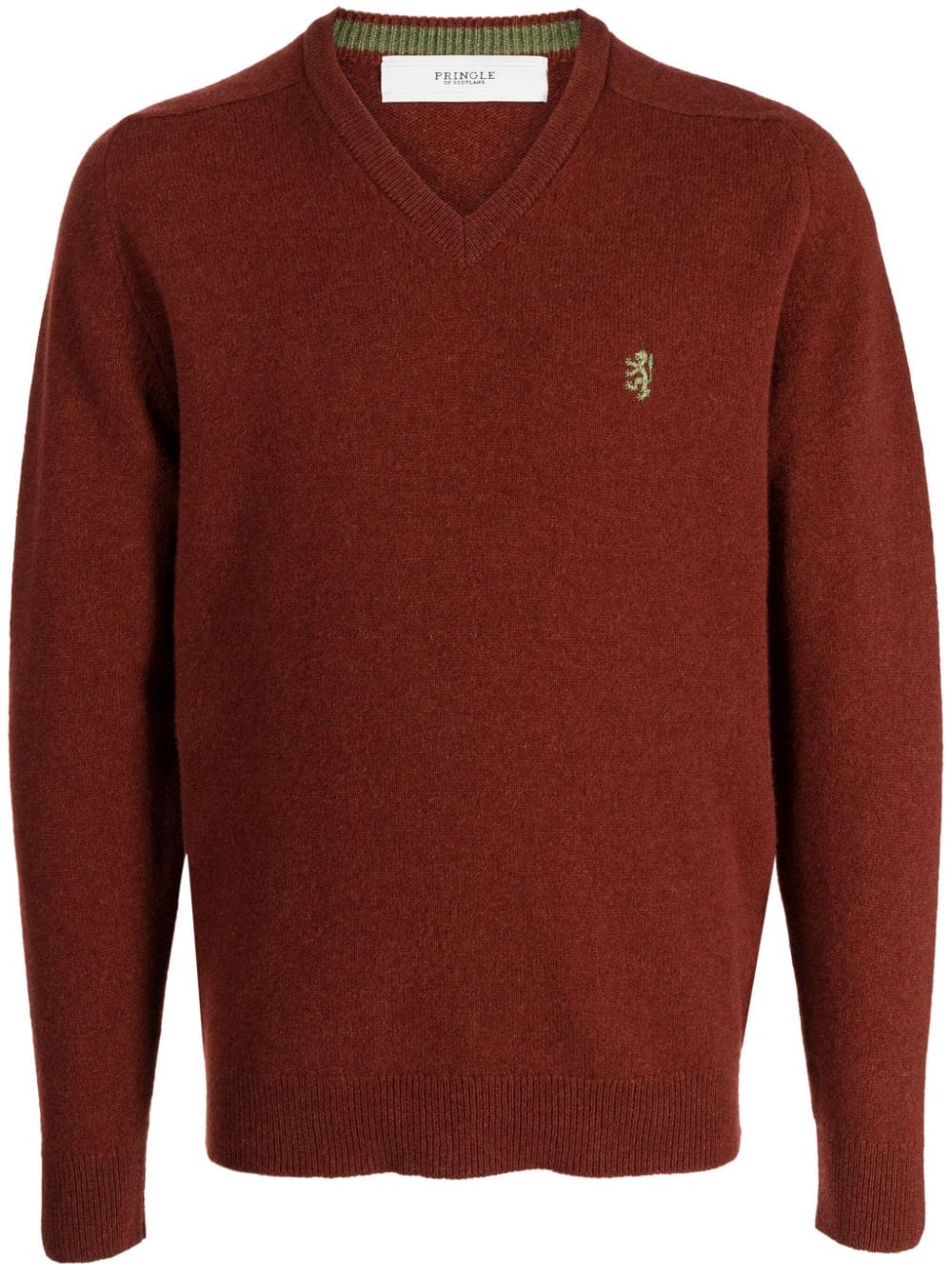 Pringle of Scotland Pullover mit V-Ausschnitt - Rot von Pringle of Scotland