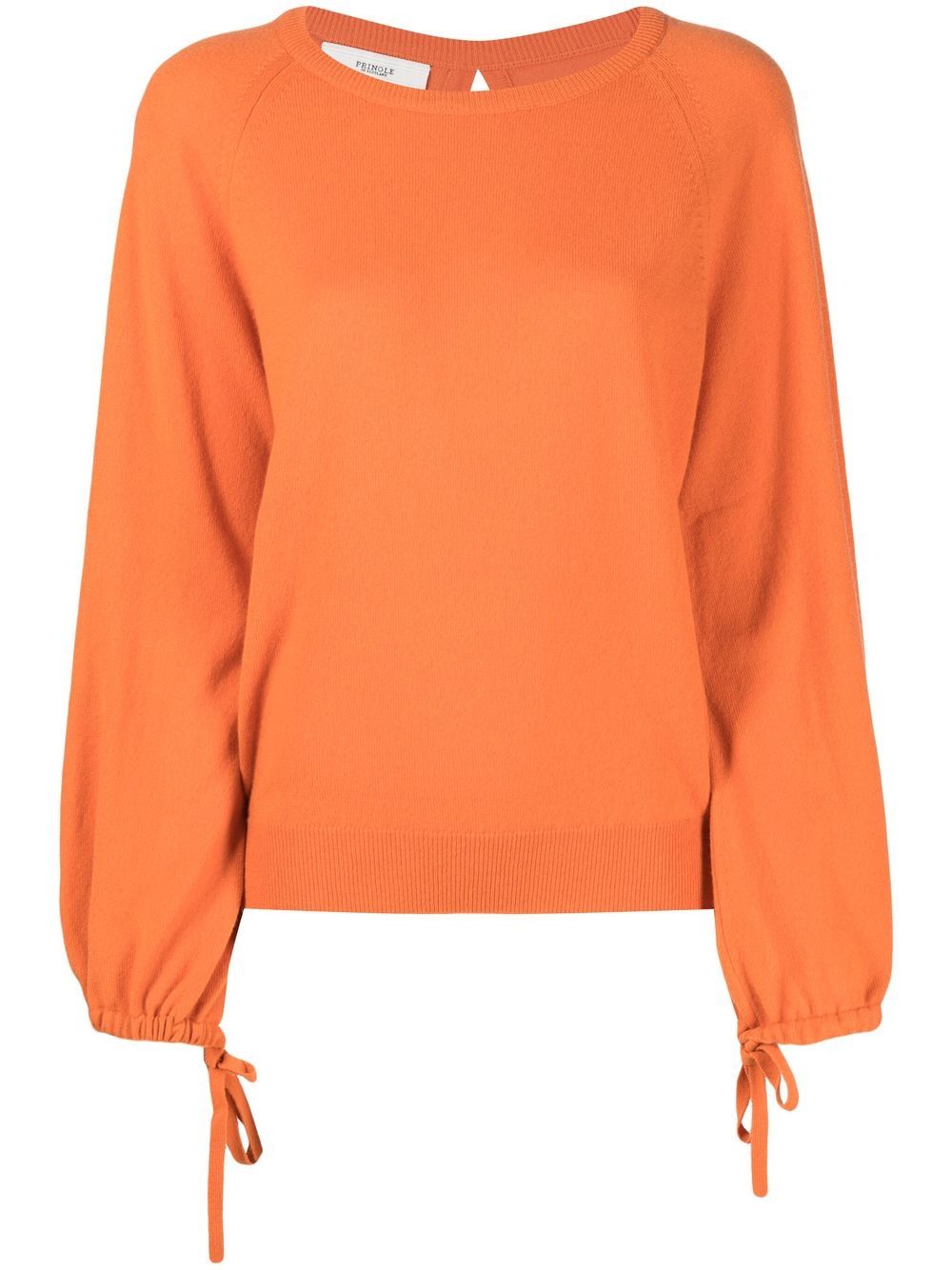 Pringle of Scotland Kaschmirpullover mit rundem Ausschnitt - Orange von Pringle of Scotland