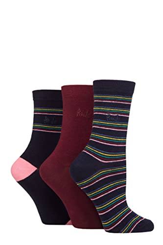Pringle Damen Gemustert Baumwolle und recycelt Polyester Socken Packung 3 Mehrfarben Streifen Marine 37-42 Pringle Damen Gemustert Baumwolle und recycelt Polyester Socken Packung 3 Mehrfarben Streifen Marine 37-42 von Pringle of Scotland
