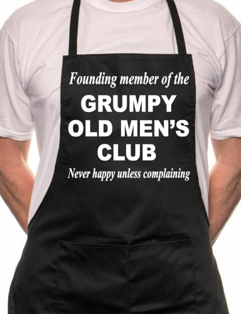 Print4U Grumpy Old Men Grillschürze, Kochschürze Print4U Grumpy Old Men Grillschürze, Kochschürze von Print4ustore