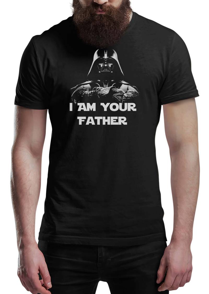 Väter Tag T Shirt Ich Bin Ihre Father Vader Männer Spaß Geschenk Neuheit T-Shirts von PrintBar