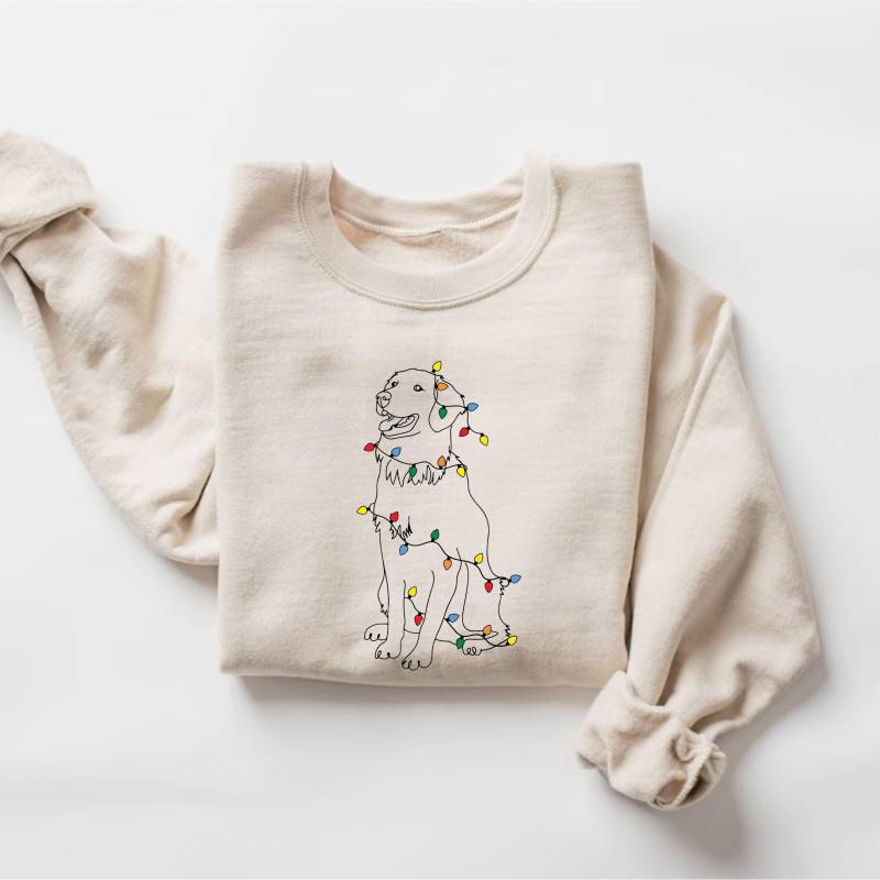 Golden Retriever Weihnachten Sweatshirt, Hundepullover, Retriever, Liebhaber Geschenk, Hund Mama Geschenk von PrintBoutique4U