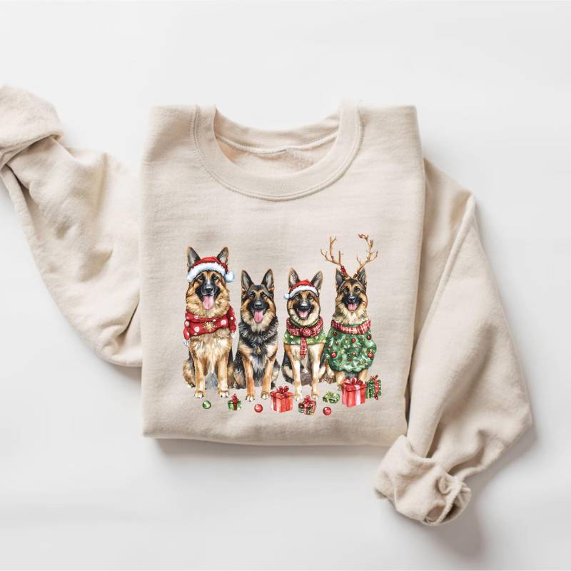 Weihnachten Schäferhund Sweatshirt, Hundepullover, Shirt, Mama Schäfer Geschenk von PrintBoutique4U