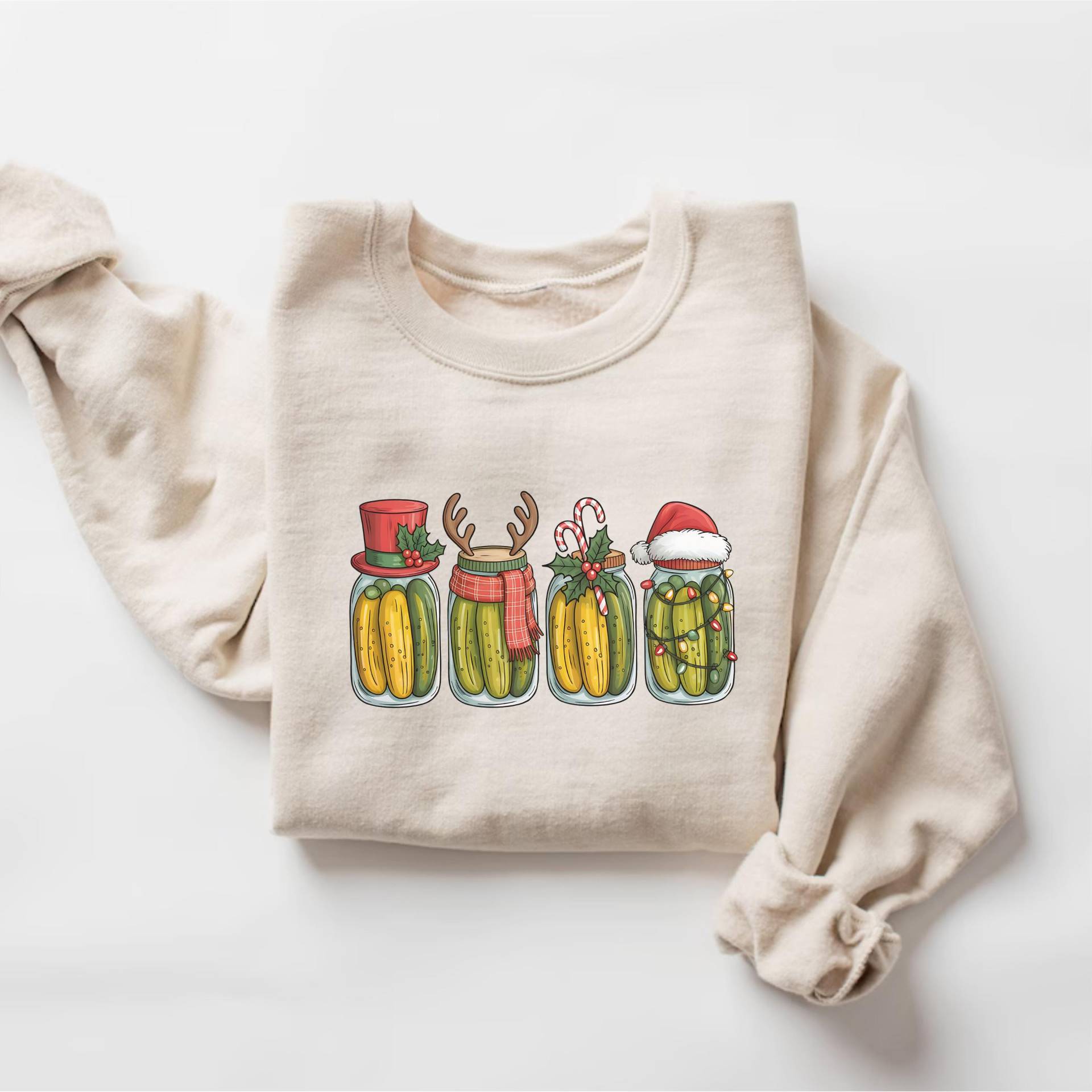 Weihnachtsgurke Sweatshirt, Weihnachtsgurken in Dosen Hemden, Saison Gurke Sweatshirts, Weihnachtsgeschenke, Weihnachts-T-Shirt von PrintBoutique4U