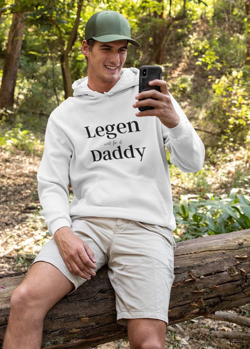 Legendaddy | Unisex Hooded Sweatshirt Legendaddy | Unisex Hooded Sweatshirt von PrintBoutiquue