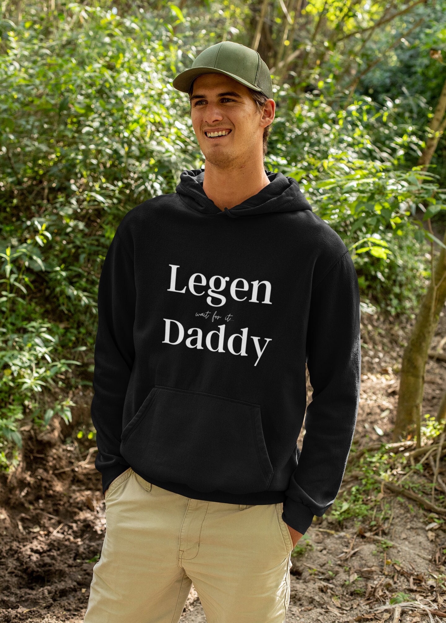 Legendaddy | Unisex Hooded Sweatshirt Legendaddy | Unisex Hooded Sweatshirt von PrintBoutiquue