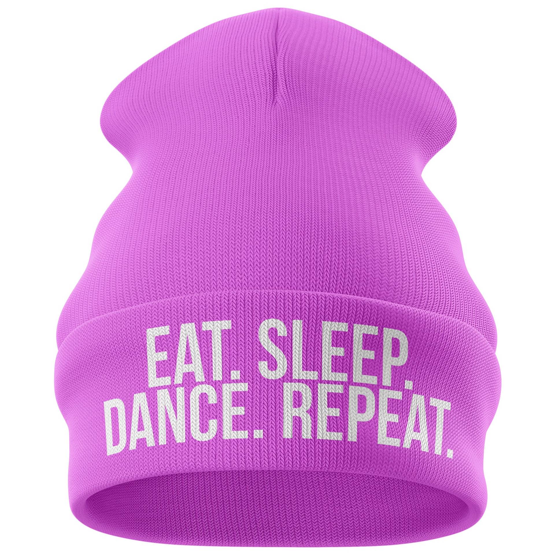 Eat Sleep Dance Repeat Lustige Beanie Mütze, Beanie, Tanz Geschenke, Tanz Geburtstagsgeschenke Für Jungen Mädchen Kinder Winter Kalt von PrintCartelStore