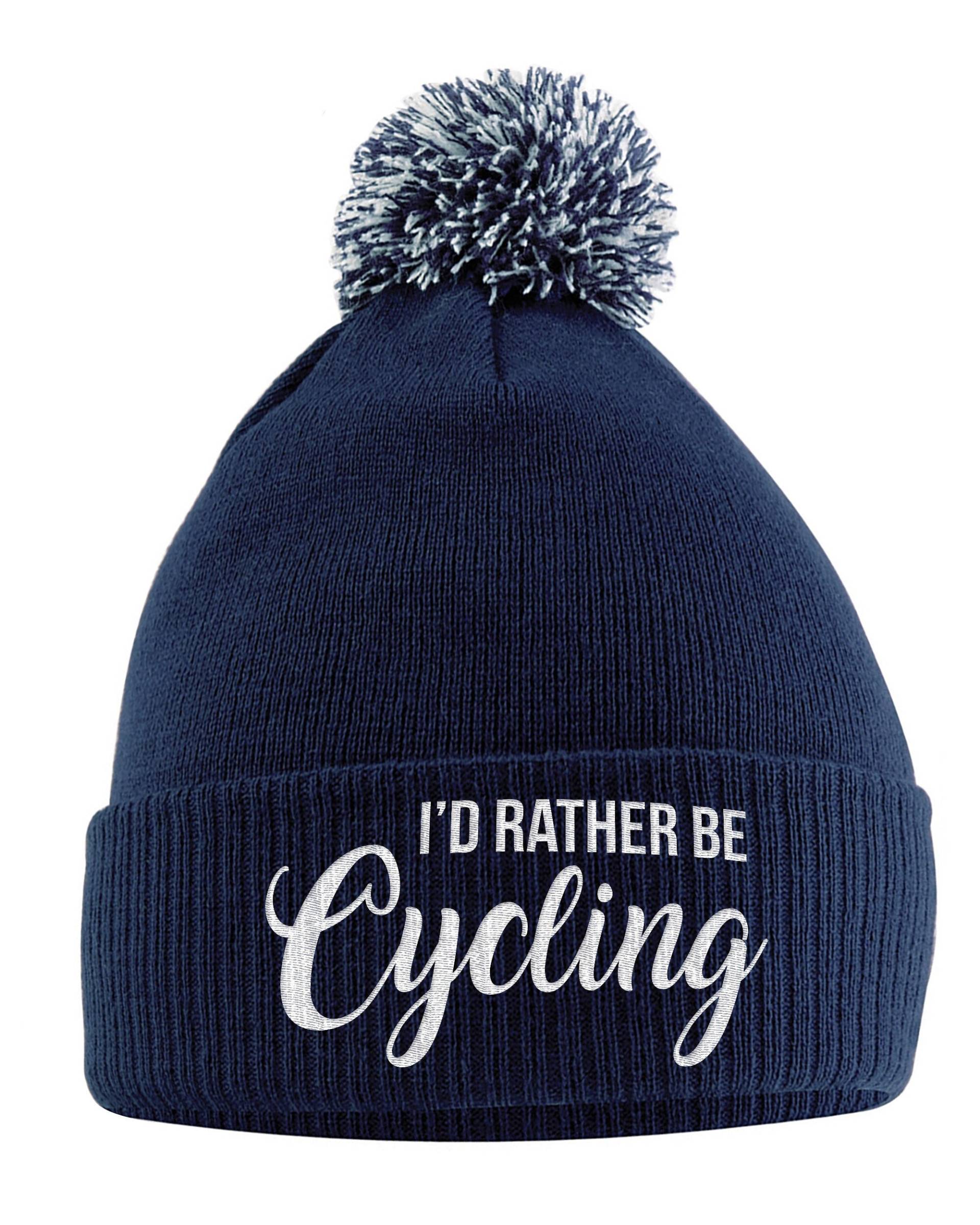 Id Rather Be Cycling Lustige Bommelmütze, Geschenke Für Jungen, Radsport Geschenke, Beanie Mütze Winter Geschenk Geburtstag Weihnachten Männer von PrintCartelStore