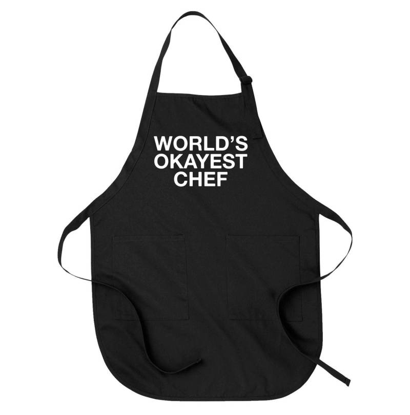 Chef Geschenk Küchen Schürze Lustige Mit Taschen Volle Neuheit Kochschürze Lustiges Für Chefkoch Welt Okayest Koch - Sa1312 von PrintFanaticShop
