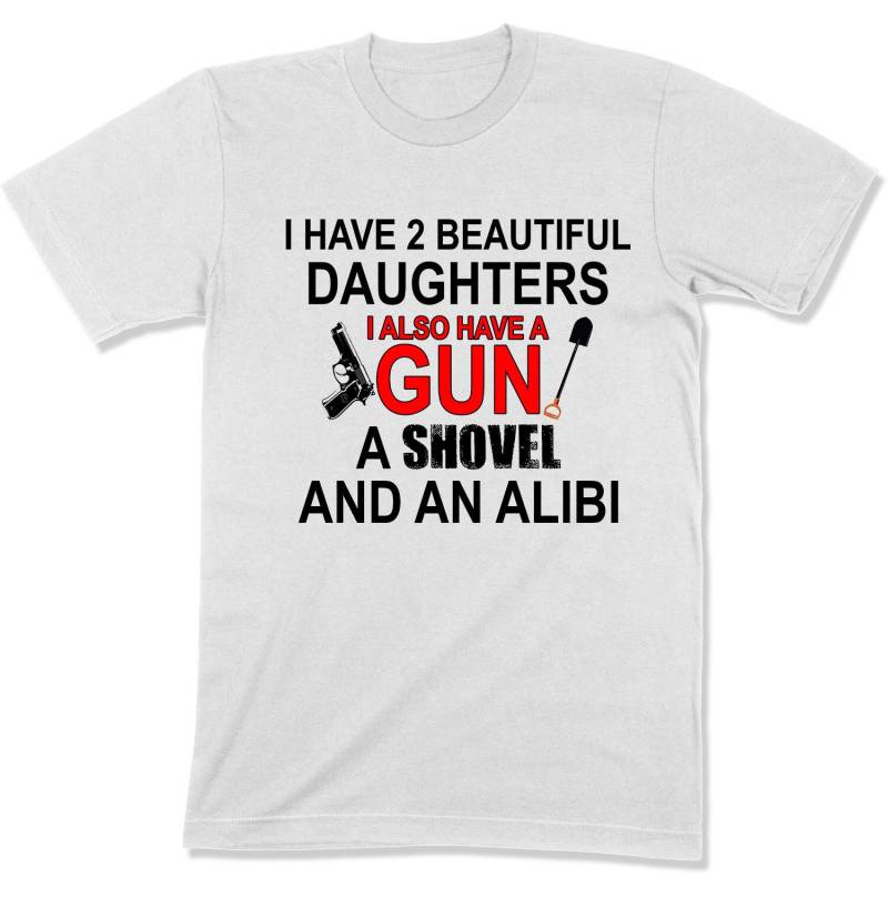 Lustiges Papa Geschenk Von Töchtern An Für Den Vatertag T-Shirt Daddy Shirt Vater Frau Herren - Sa251 von PrintFanaticShop