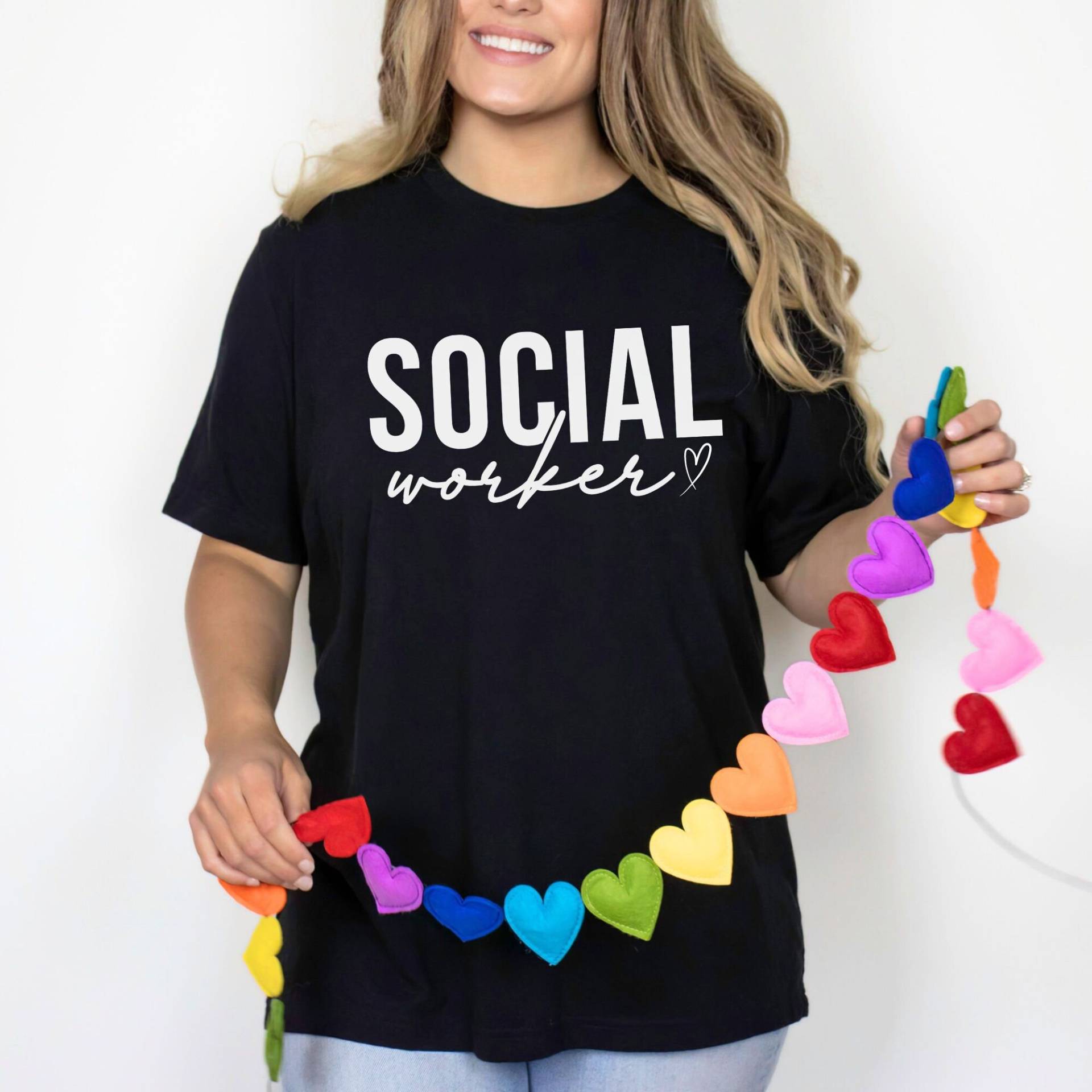 Sozialarbeiter-Shirt, Unterstützung Für Sozialarbeiter, Inspirierende Hoffnung, Sozialarbeiter-Kleidung, Sozialarbeiter-T-Shirt, Geschenk von PrintHarmonyHub