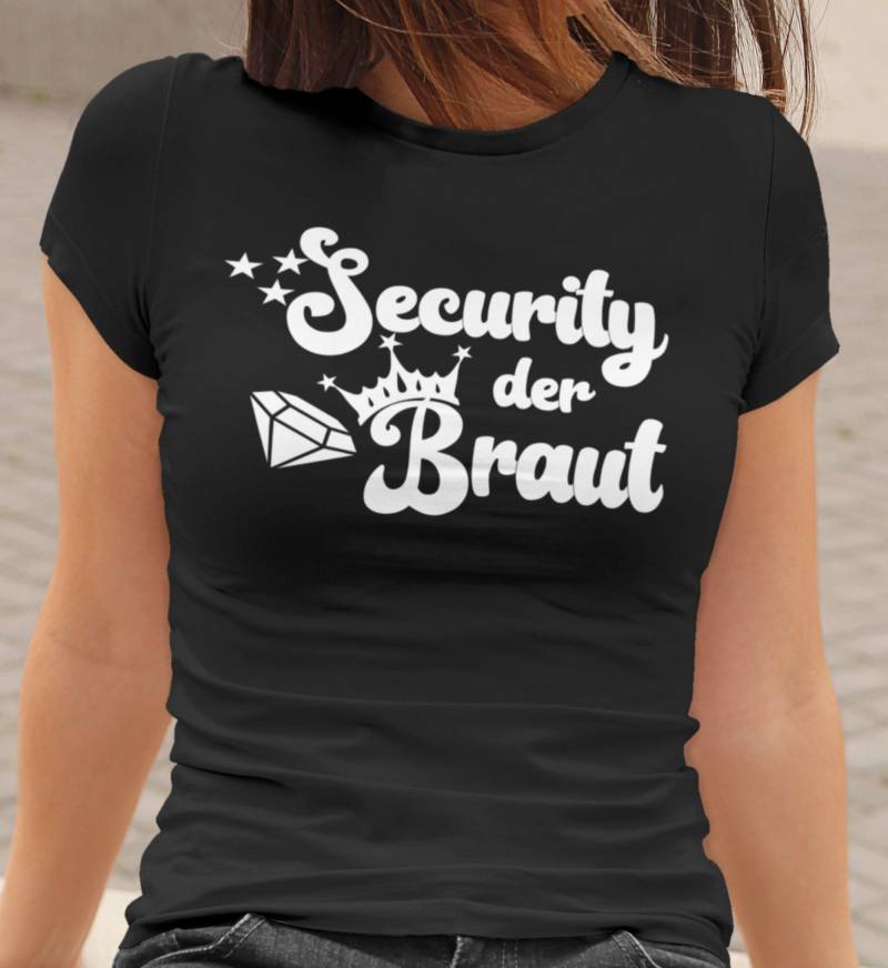 T-Shirt Damen | Junggesellenabschied Jga Braut Security Team Trauzeugin Geschenk Für Frauen von PrintLag