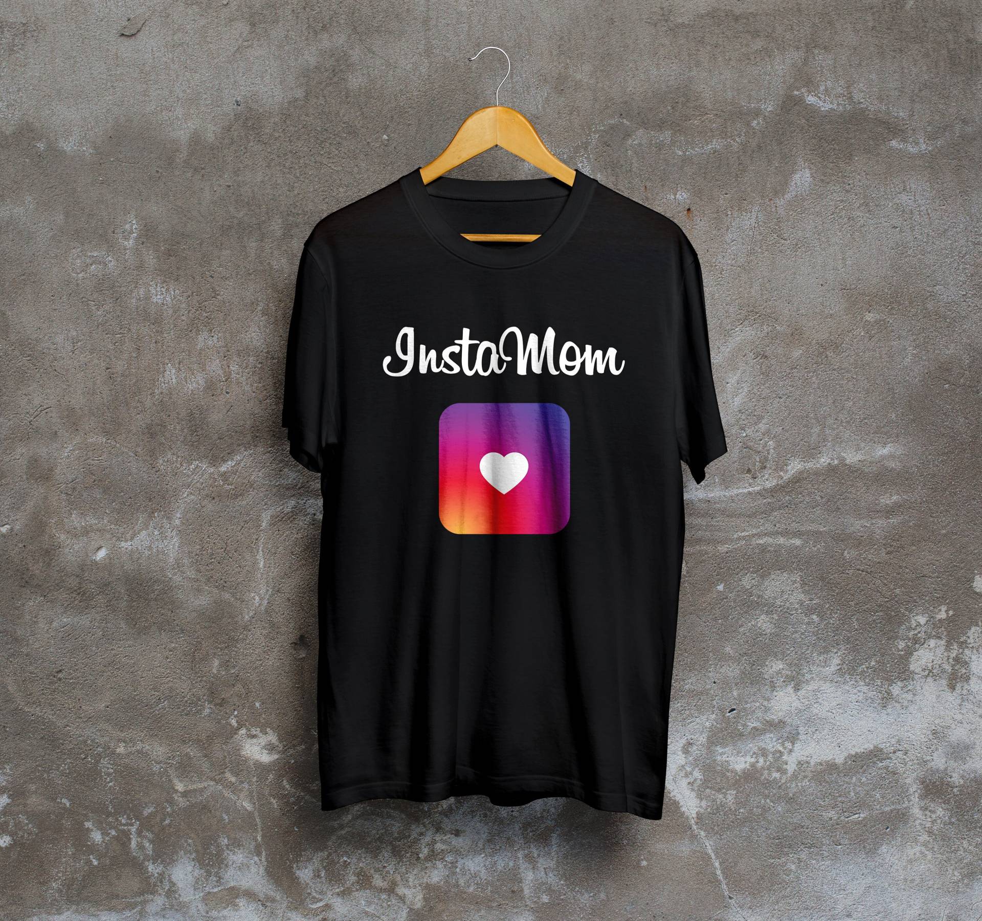 Instagram Mama Oder Papa Navy S-3xl Schwarz T-Shirt Design Benutzerdefinierte Nummer Instagram Mama Oder Papa Navy S-3xl Schwarz T-Shirt Design Benutzerdefinierte Nummer von PrintOnPoint