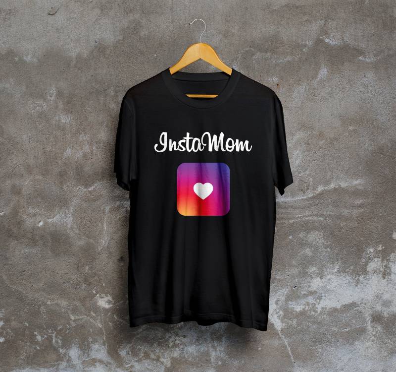 Instagram Mama Oder Papa Navy S-3xl Schwarz T-Shirt Design Benutzerdefinierte Nummer Instagram Mama Oder Papa Navy S-3xl Schwarz T-Shirt Design Benutzerdefinierte Nummer von PrintOnPoint