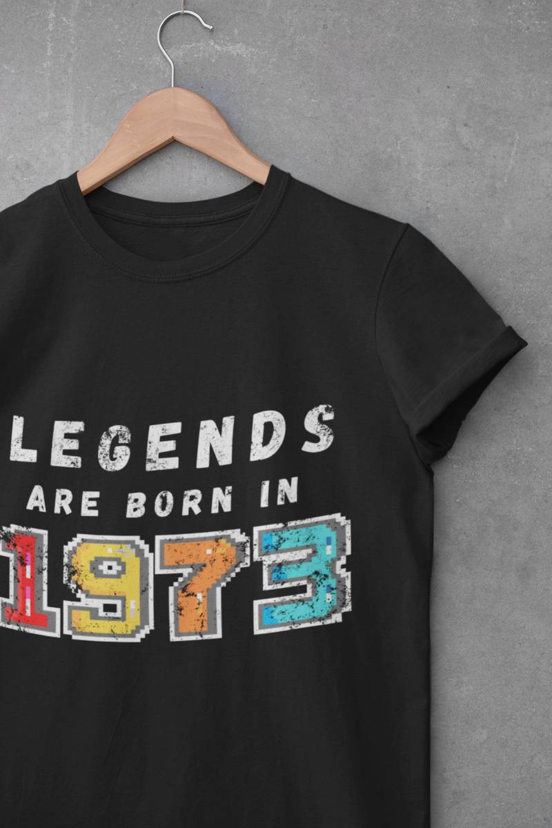 Legends Are Born 1973 - Vintage Geburtstags-T-Shirt Legends Are Born 1973 - Vintage Geburtstags-T-Shirt von PrintParadiesDesign