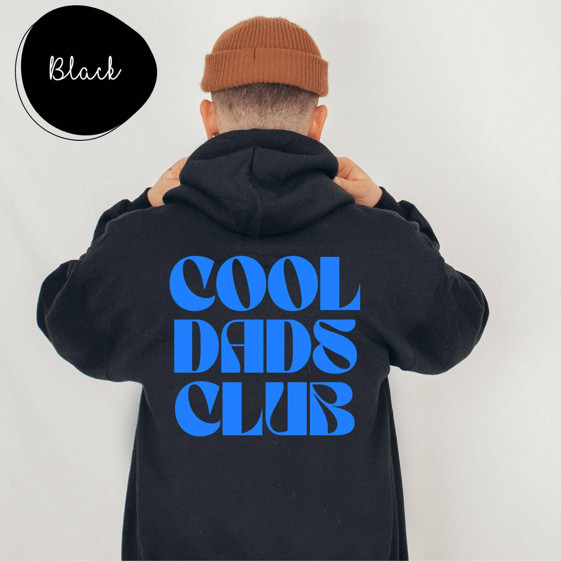 Cool Dads Club Hoodie Geschenk Für Papa Vater Pullover Unisex Lustiger Dad Sweater Vatertag Männer von PrintStudiobyNina