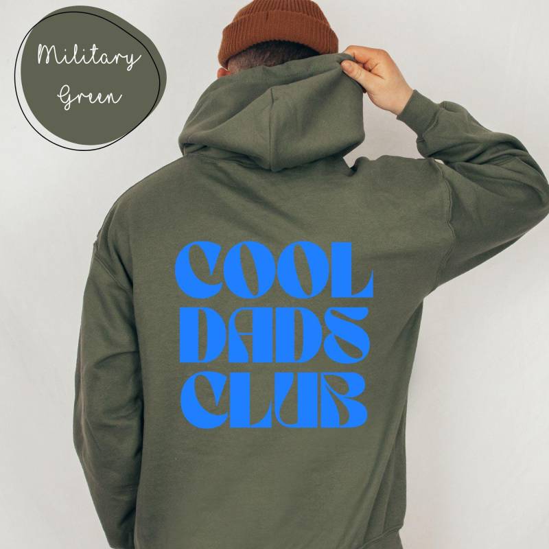 Cool Dads Club Hoodie Geschenk Für Papa Vater Pullover Unisex Lustiger Dad Sweater Vatertag Männer von PrintStudiobyNina