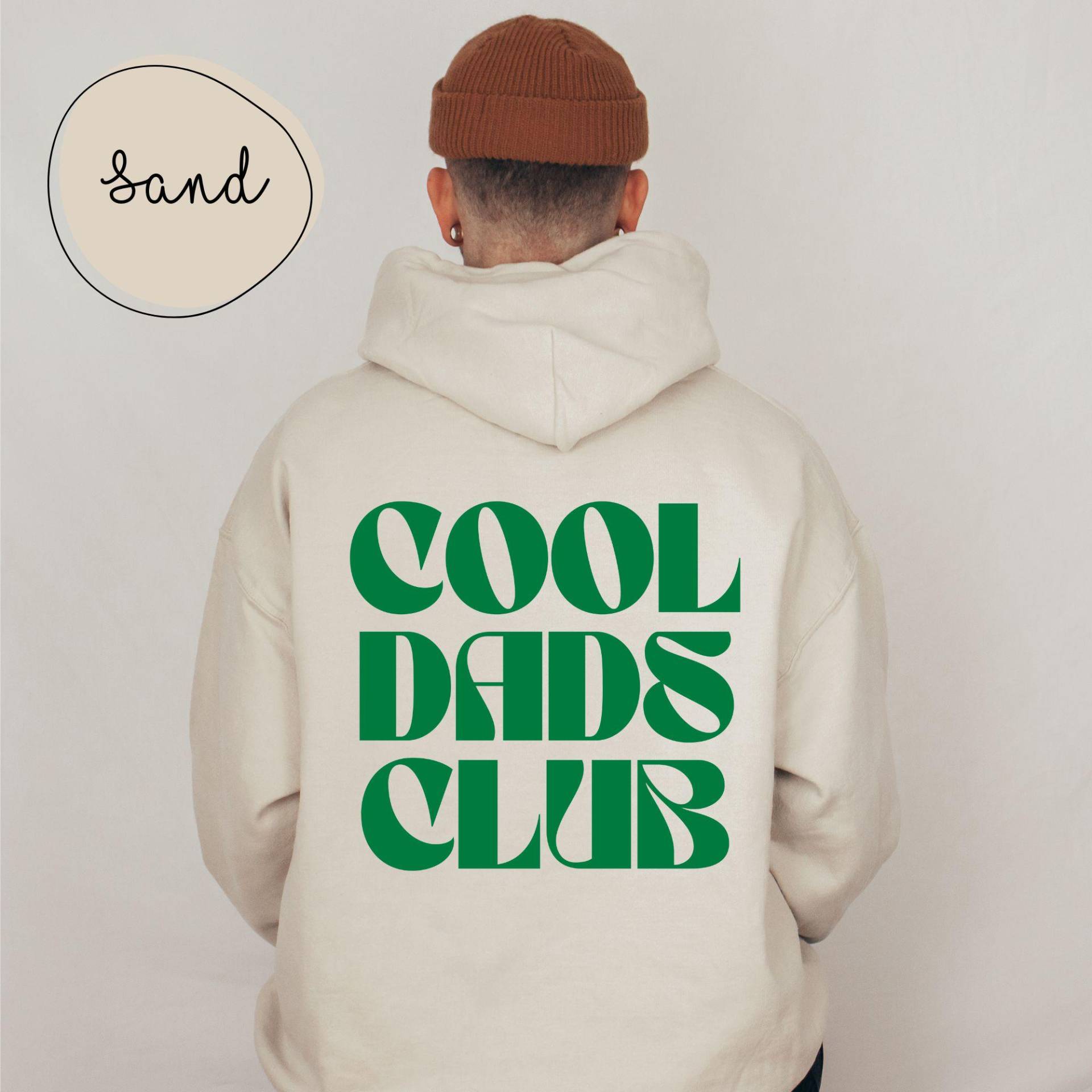 Cool Dads Club Hoodie Geschenk Für Papa Vater Pullover Unisex Lustiger Dad Sweater Vatertag Männer von PrintStudiobyNina