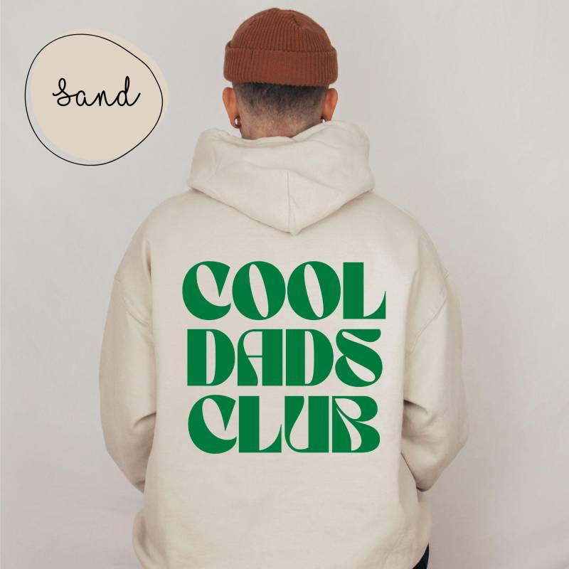 Cool Dads Club Hoodie Geschenk Für Papa Vater Pullover Unisex Lustiger Dad Sweater Vatertag Männer von PrintStudiobyNina