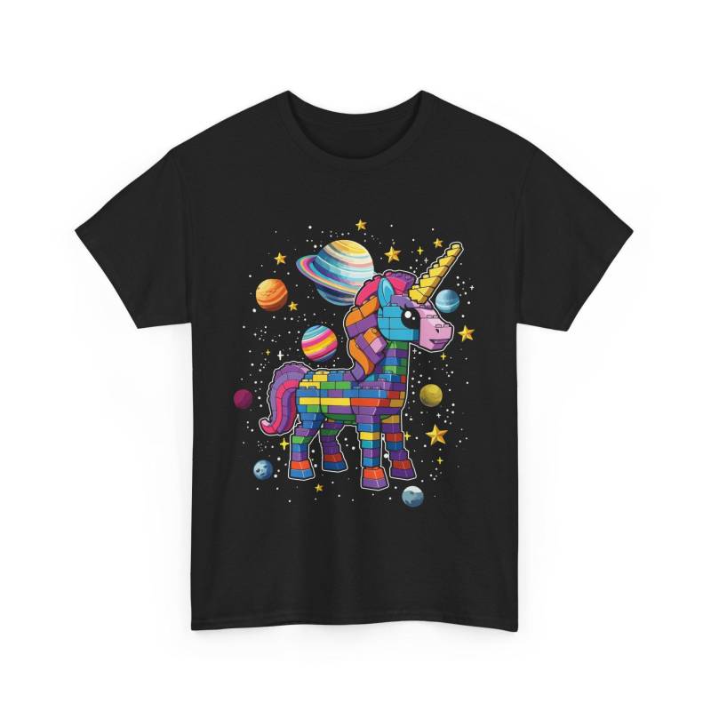 Einhorn Regenbogen Block Baumeister T-Shirt Einhorn Regenbogen Block Baumeister T-Shirt von PrintWithHeart