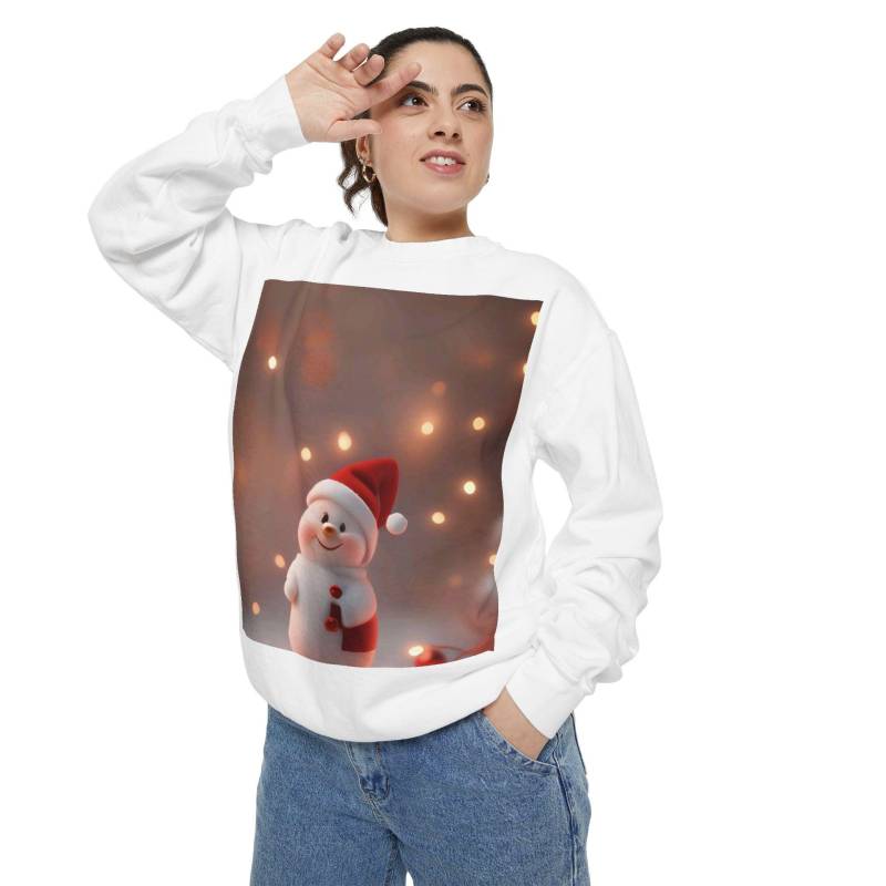 Women's Ugly Christmas Sweater, Plus Size Cute Reindeer Merry Xmas Casual Long Sleeve Shirt, Perfect Holiday Gift von Printableso