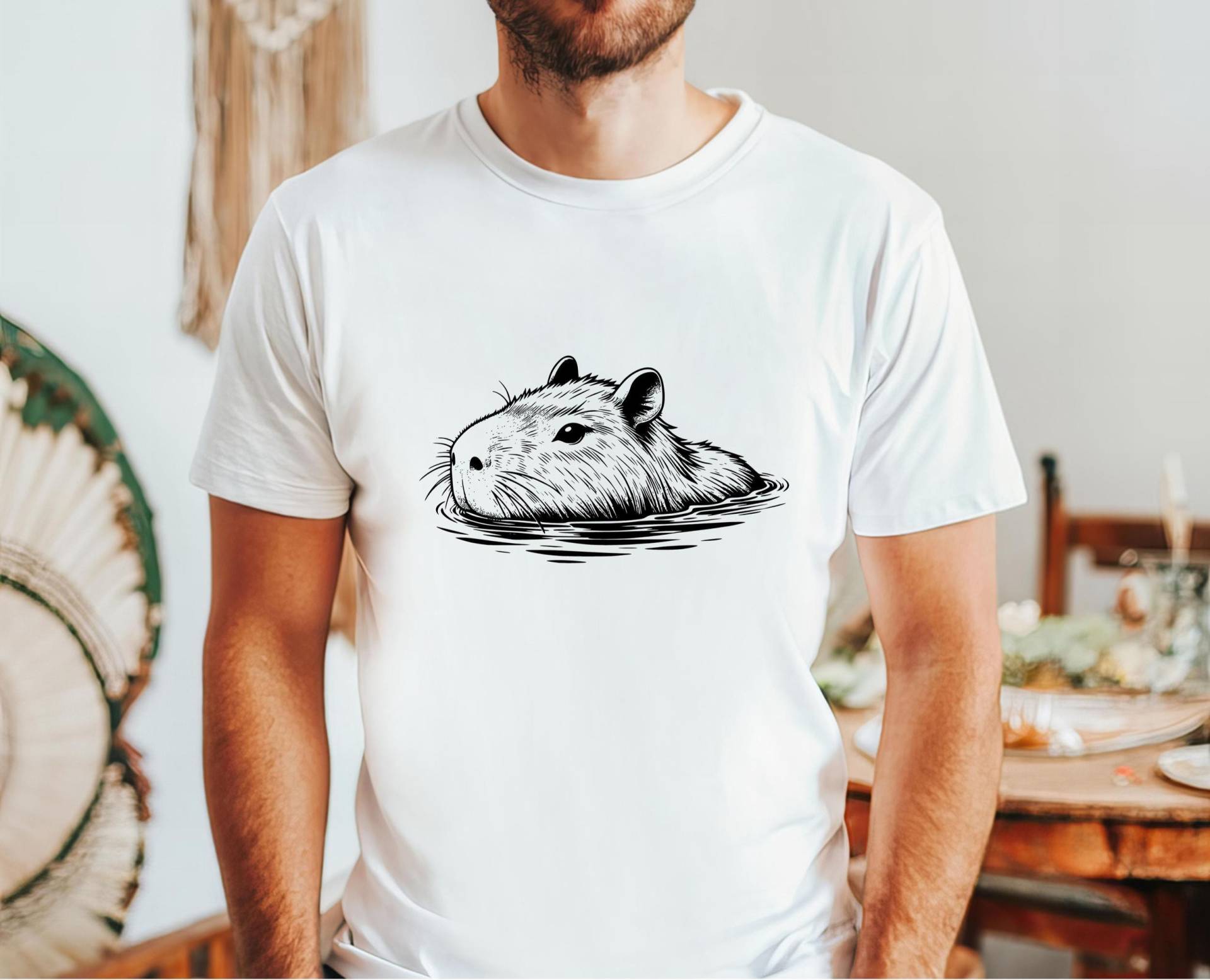 Capybara T-Shirt - Cool, Entspannt, Total Niedlich Perfekt Für Tierfreunde & Chill-Momente | Shirt Relaxstyle I Style Capybara T-Shirt - Cool, Entspannt, Total Niedlich Perfekt Für Tierfreunde & Chill-Momente | Shirt Relaxstyle I Style von PrintedReverieDesign