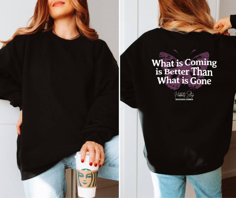 Colourful Gym Shirt Oversize Motivation Quotes Sweater , Gift For Him Workout Girlfriend Her Gym Sweatshirt Fitness von PrintedSuccess