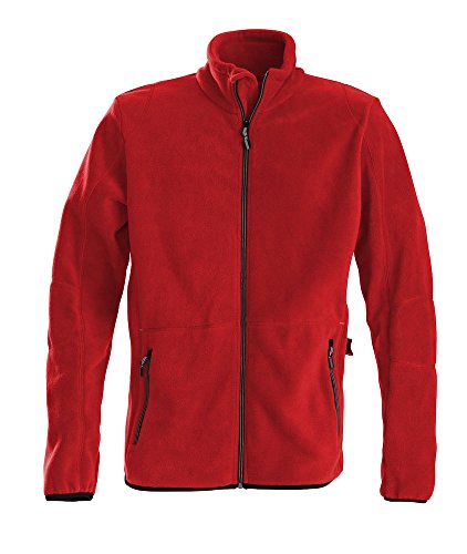 Printer Herren Speedway Fleecejacke, Blickdicht, rot, L von Printer