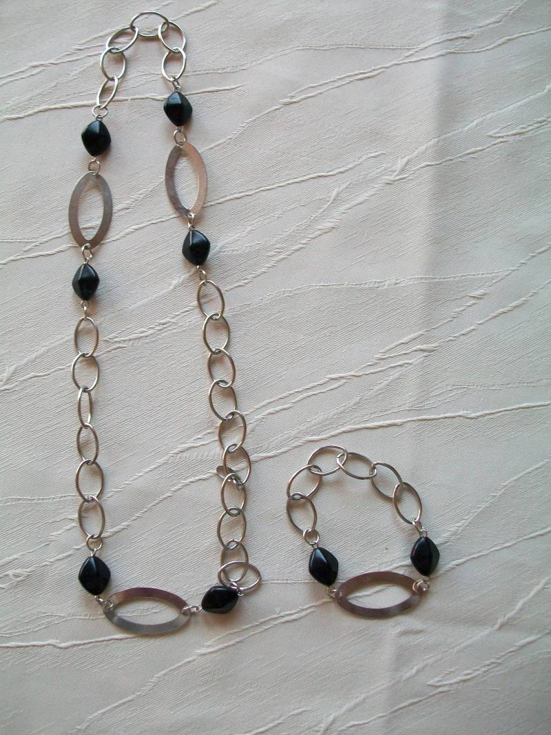 Schmuckset Halskette Und Armband, Modeschmuck von PrintshopWagner