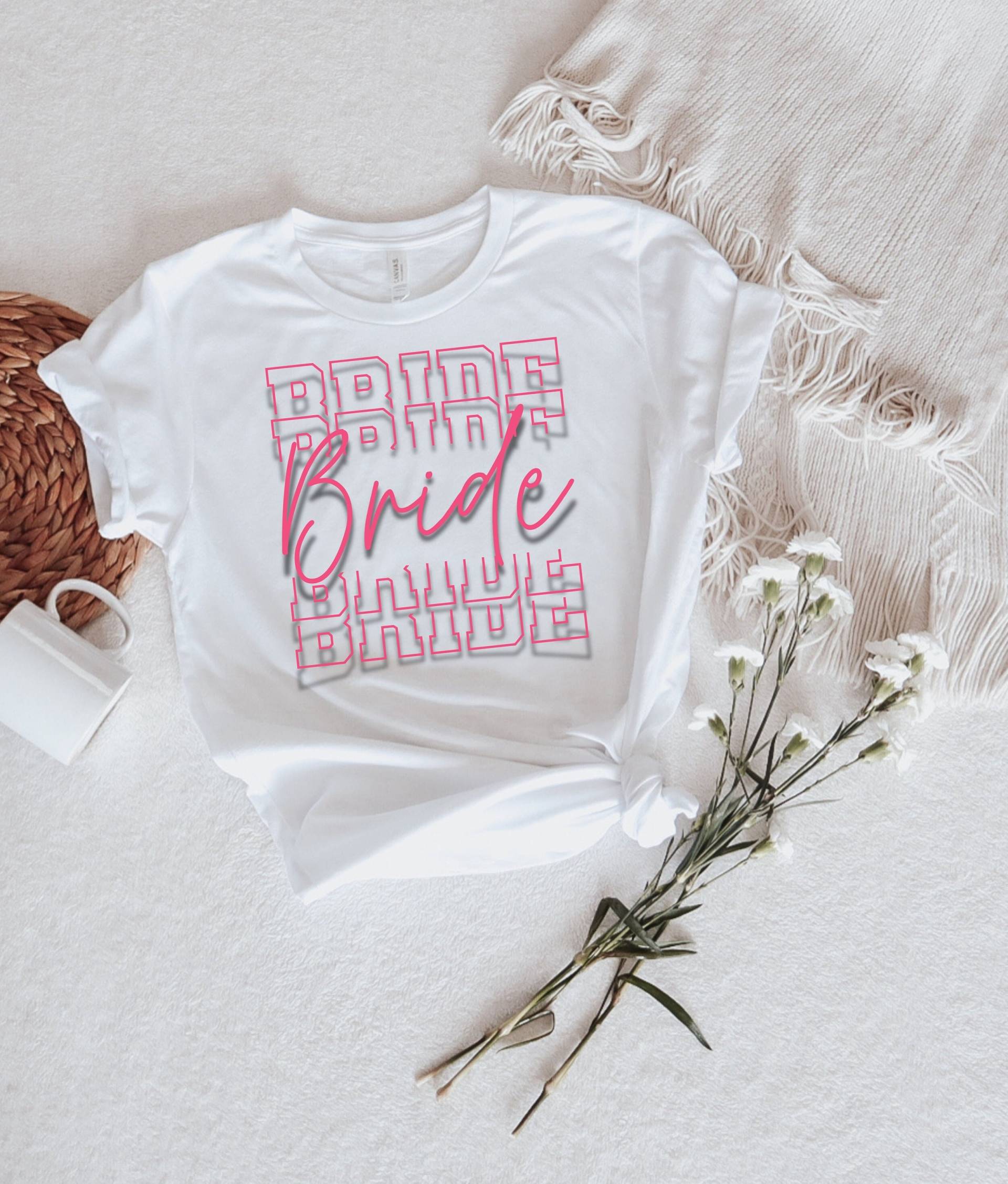 Bride Shirt, Shirt Für Die Braut, Braut-Shirt, Aufdruck von PrintyPolis