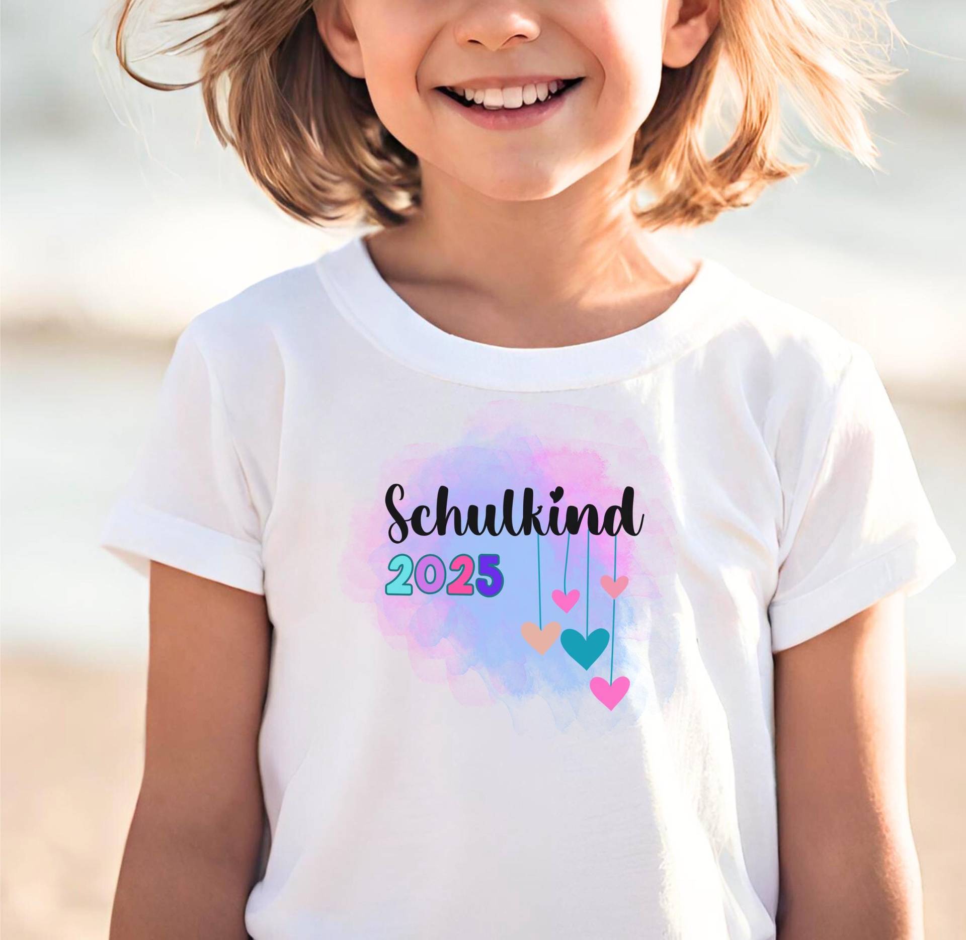 Schulstart 2025, Buntes Shirt, Shirt Für Schulkinder, Erstklässler Schulkind, Sommer Erste Klasse, Geschenkidee von PrintyPolis