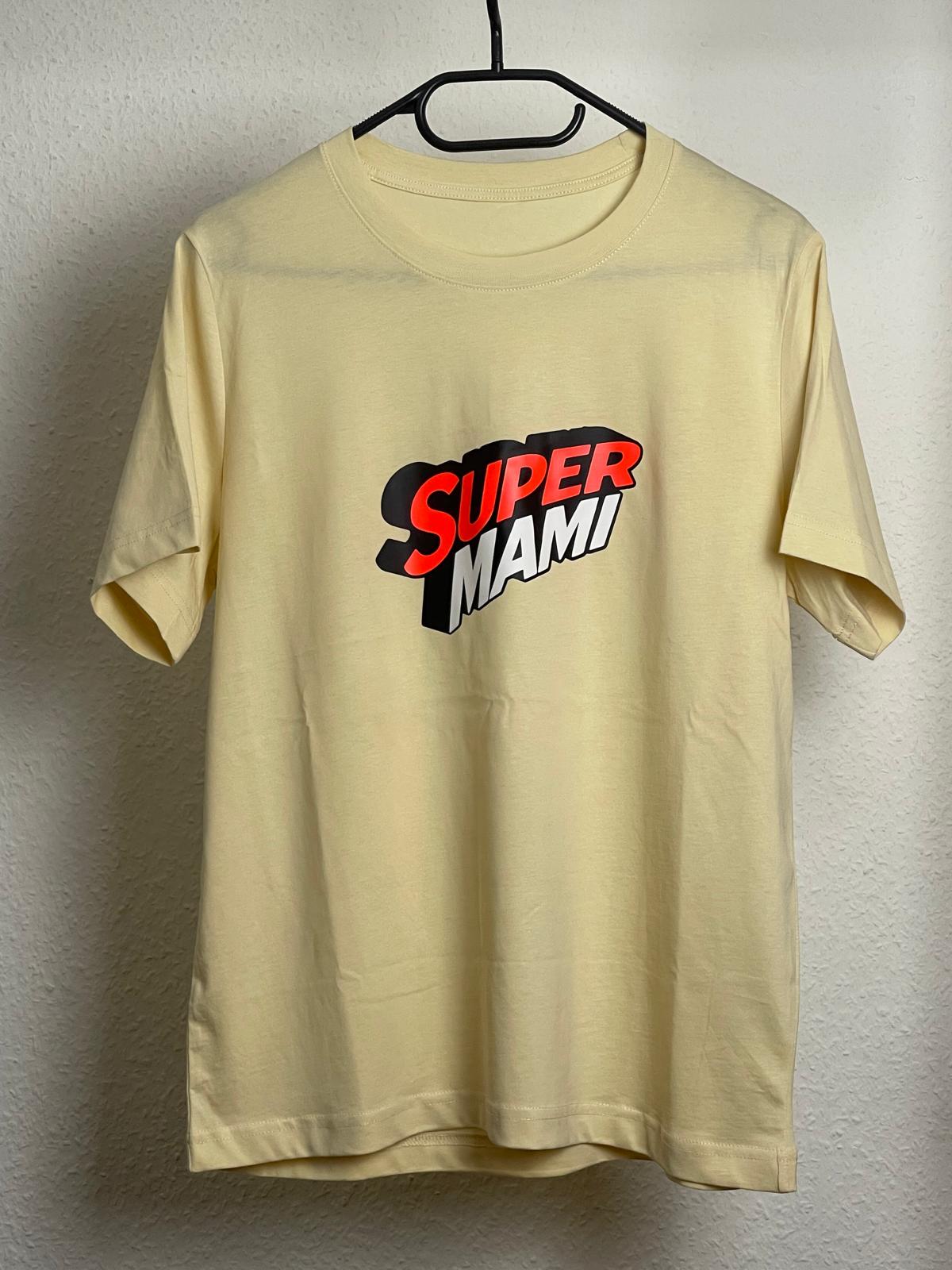 Super Mami T-Shirt Super Mami T-Shirt von Printyfix
