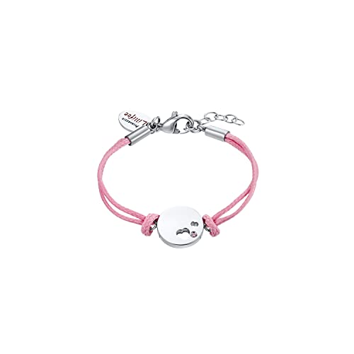 Prinzessin Lillifee Armband Edelstahl Mädchen Kinder Armschmuck, mit Zirkonia synth, 12+2 cm, Silber, Herz, Kommt in Schmuck Geschenk Box, 2034000 von Prinzessin Lillifee