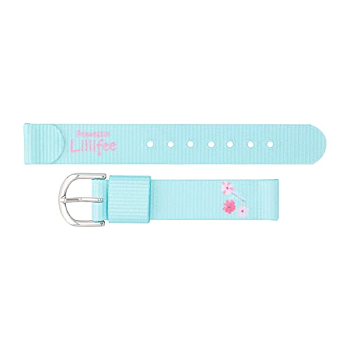 Prinzessin Lillifee Edelstahl Textil Uhrenarmband Kinder Mädchen Ersatzteil 18cm Blumen, 2031848 von Prinzessin Lillifee