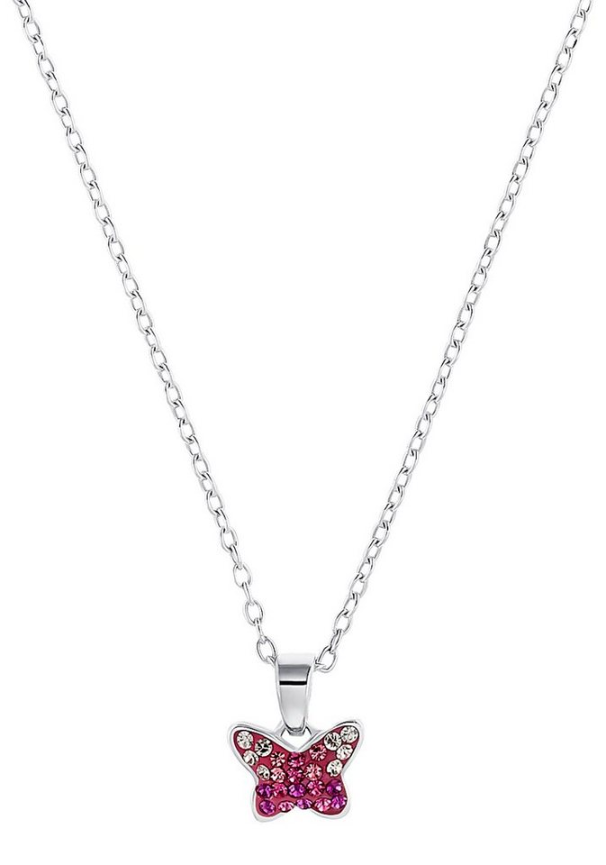 Prinzessin Lillifee Kette mit Anhänger Schmetterling, 2034009, mit Preciosa Crystal von Prinzessin Lillifee