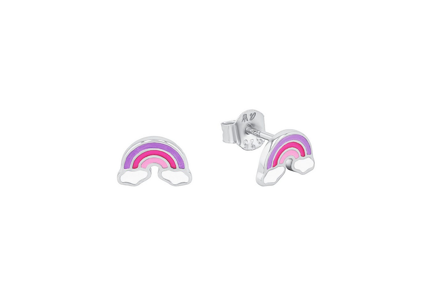 Prinzessin Lillifee Paar Ohrstecker Regenbogen, 2037895, mit Emaille von Prinzessin Lillifee