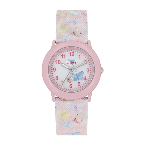 Prinzessin Lillifee Uhr Kinder Armbanduhr Mädchenuhr Textil 2037730 von Prinzessin Lillifee