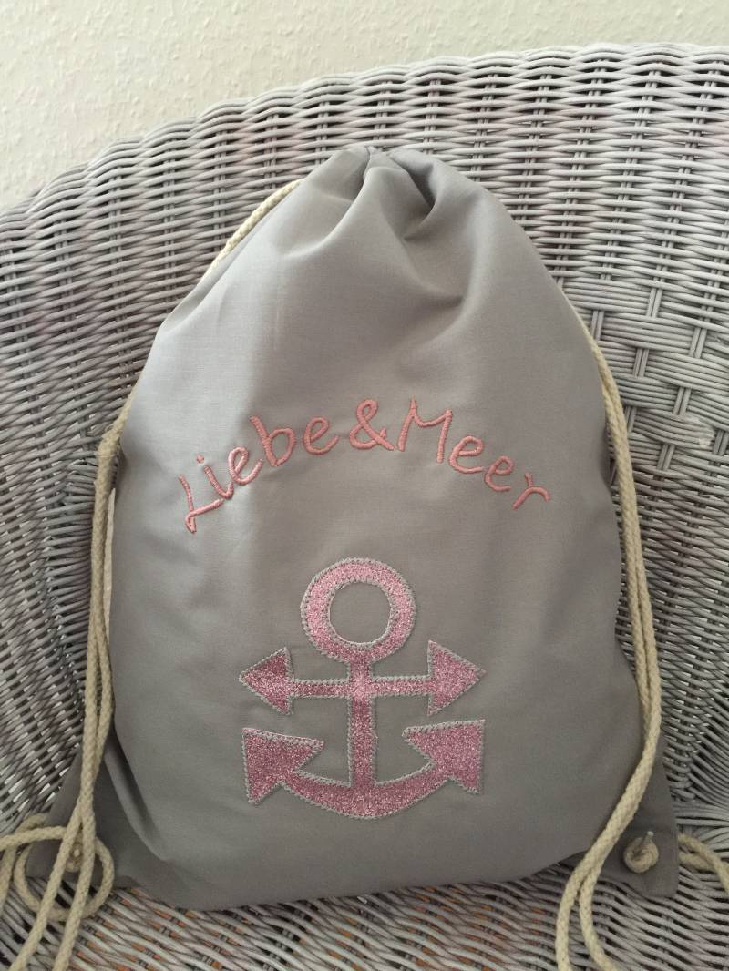 Rucksack/Turnbeutel Anker Tb1101 von PrinzessinImGlueck